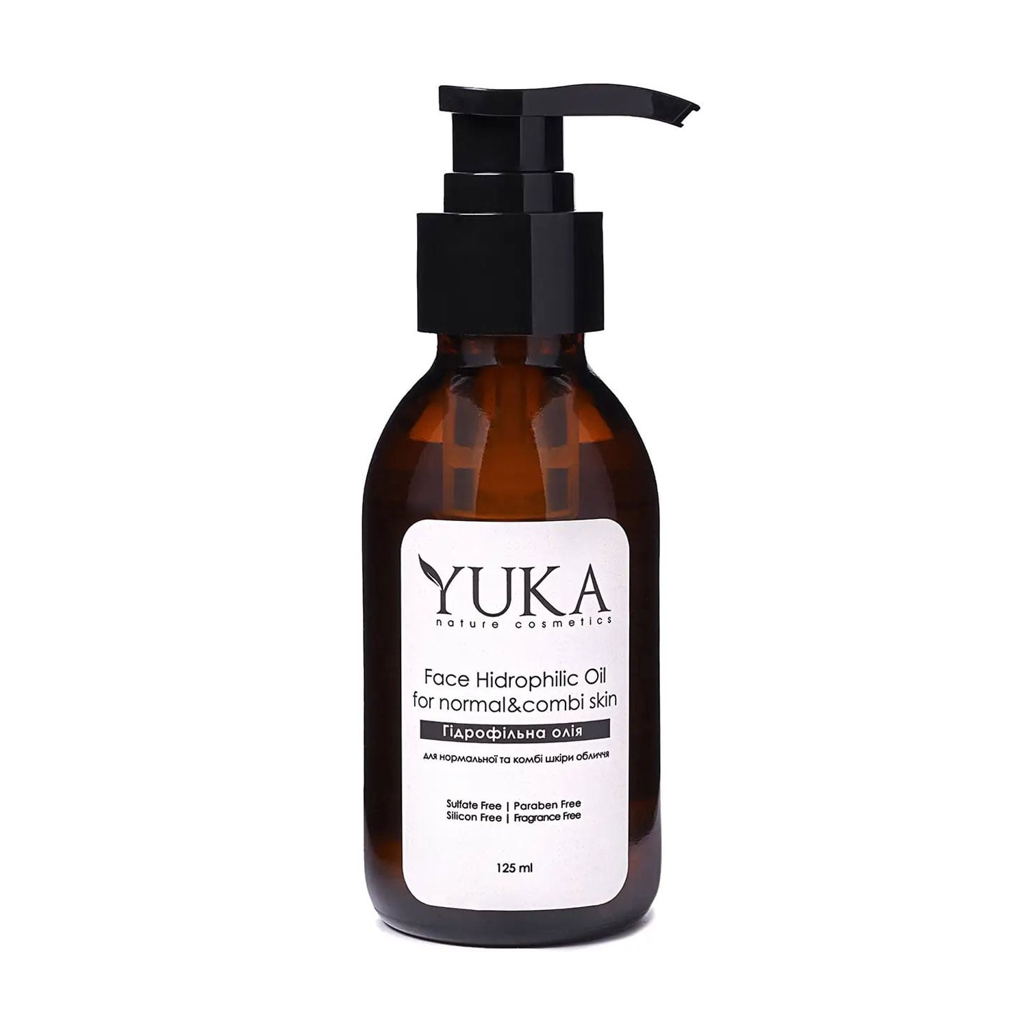Гідрофільна олія для очищення обличчя Yuka Face Hydrophilic Oil для нормальної та комбінованої шкіри, 125 мл